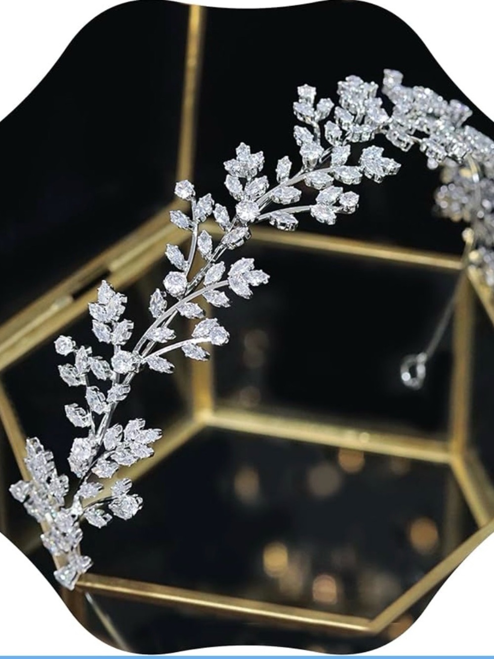 Bridal Headband - Silver